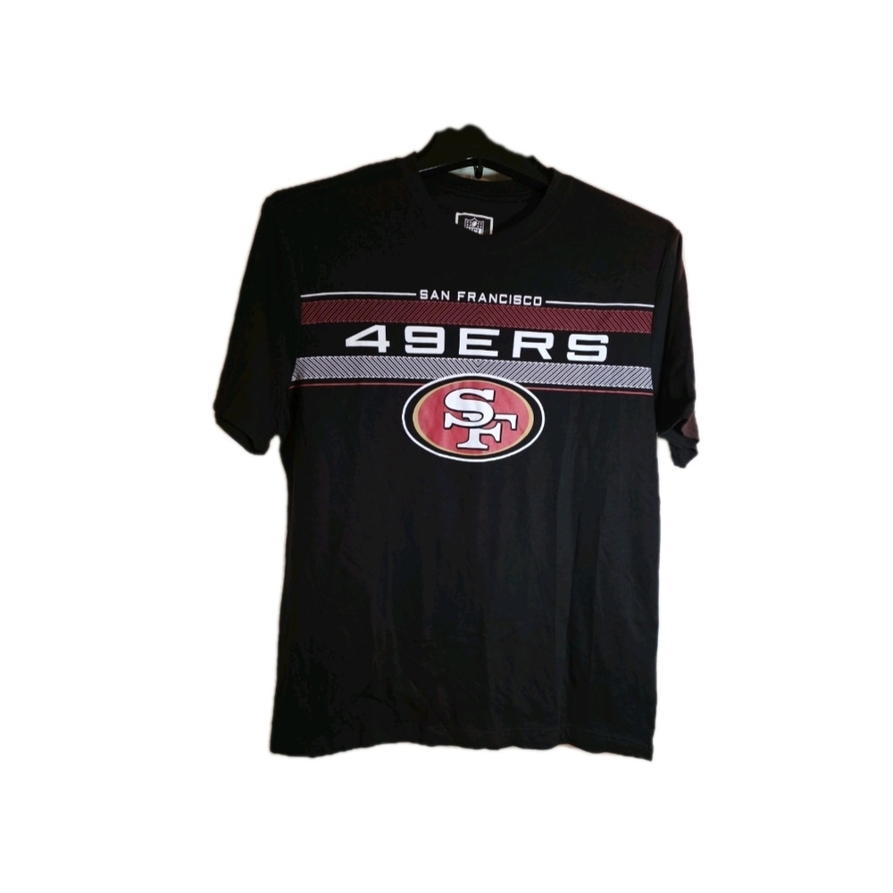 49ers Men's T-Shirt L San Francisco Team Apparel Black
